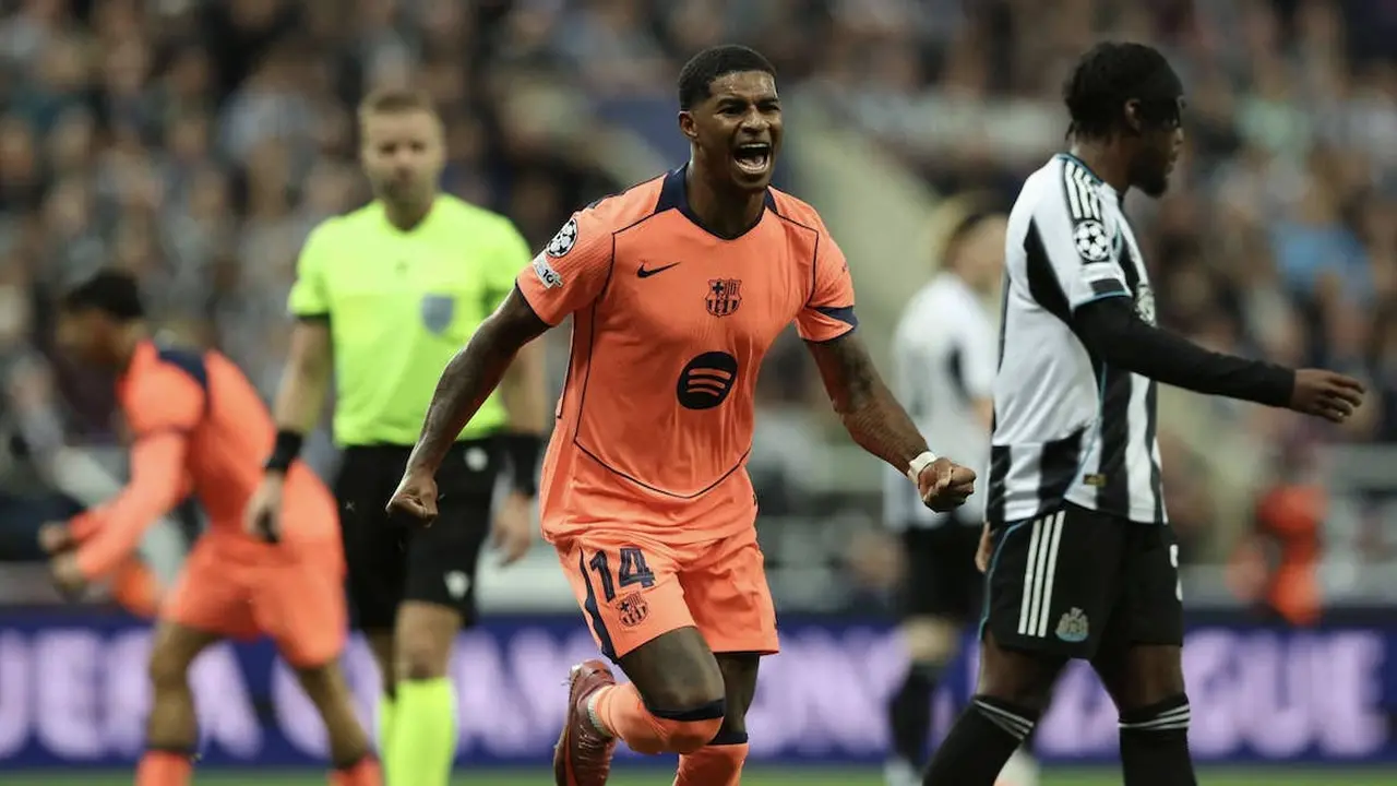 توقيت مواجهة برشلونة ضد نيوكاسل المرتقبة في منافسات دوري أبطال أوروبا